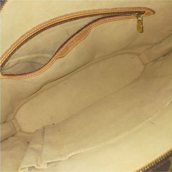 AUTHENTIC LOUIS VUITTON LV SHOULDER BAG TOTE BABYLONE BROWNS MONOGRAM MB0060 - Picture 6 of 16